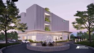 Facade Central Office Building Wilmar