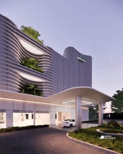 Facade Central Office Building Wilmar