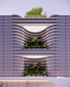 Facade Central Office Building Wilmar