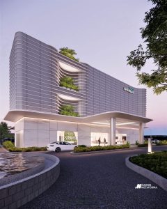 Facade Central Office Building Wilmar