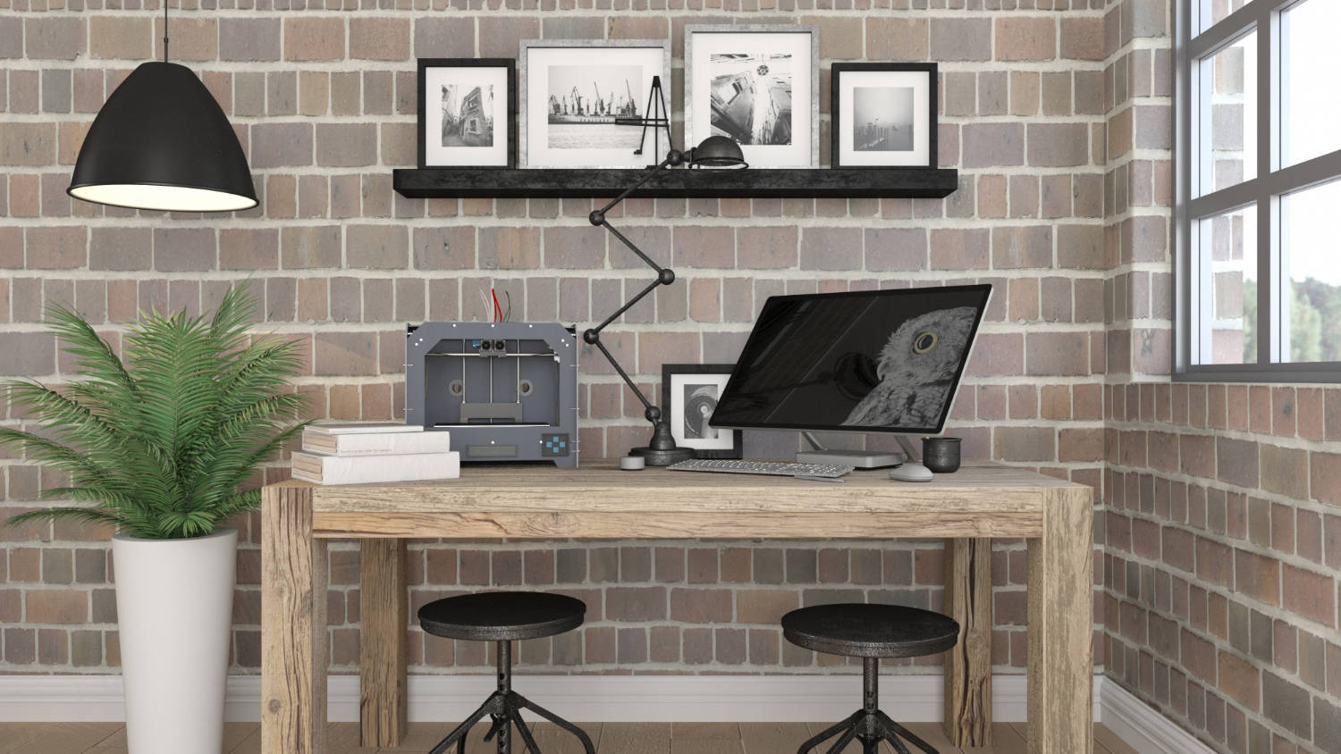 Interior Modern Elegan dan Industrial